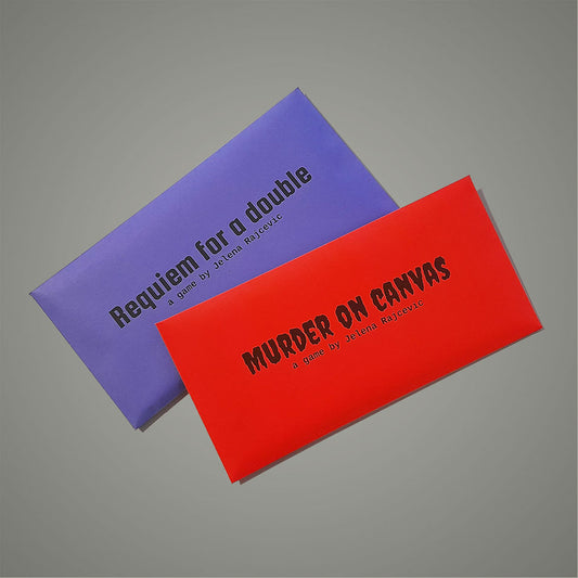 Peculiar Pond Games - Murder on Canvas & Requiem for a Double