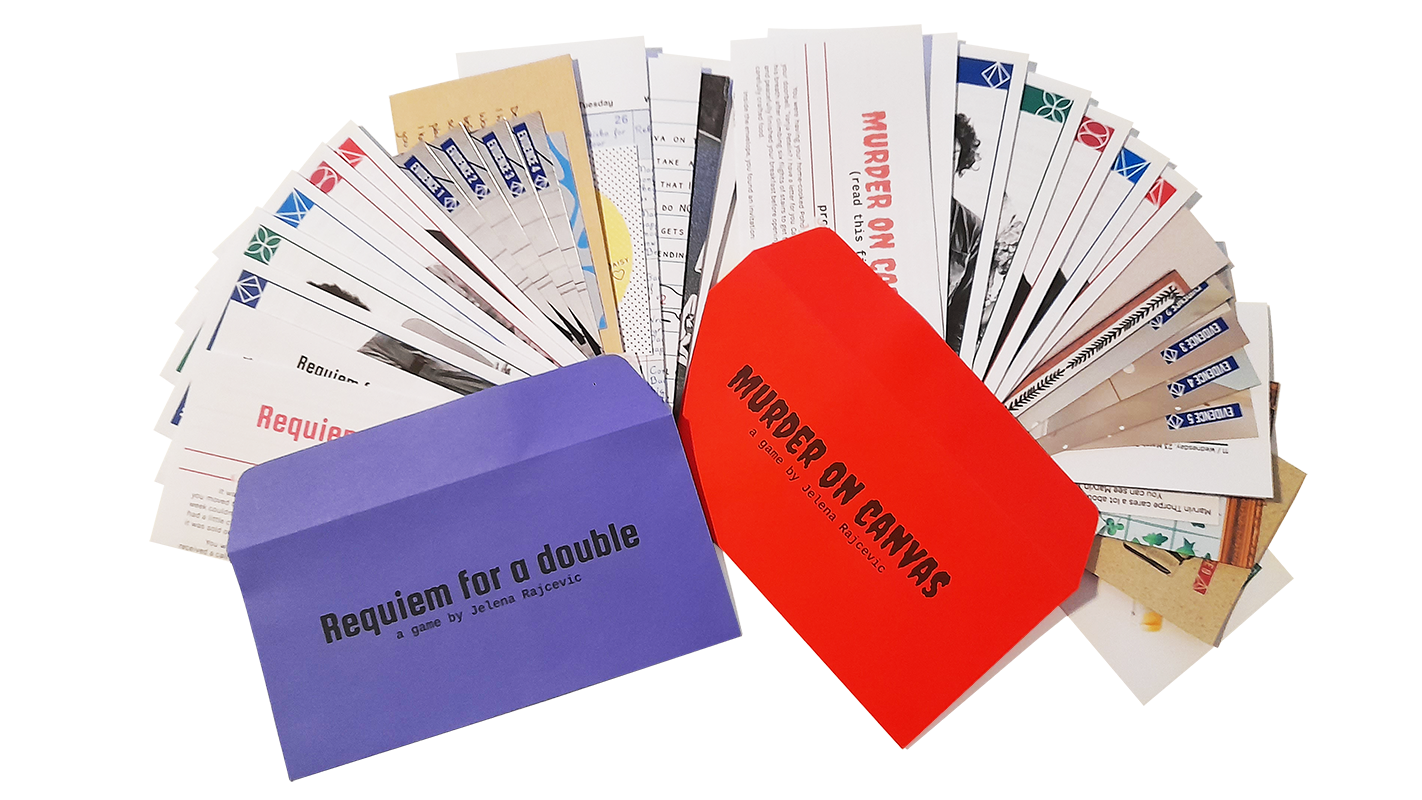 Peculiar Pond Games - Murder on Canvas & Requiem for a Double