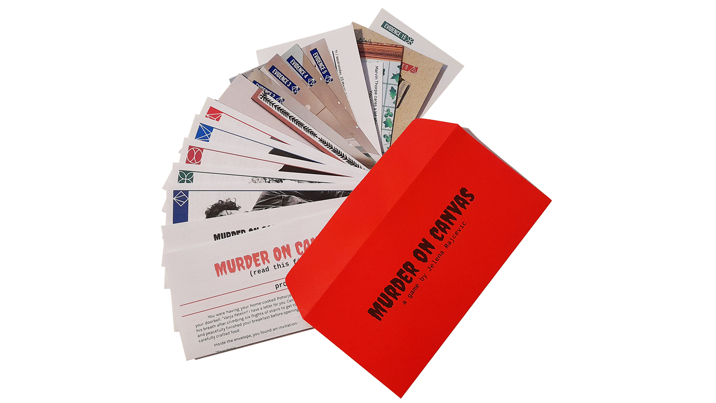 Peculiar Pond Game - Murder on Canvas